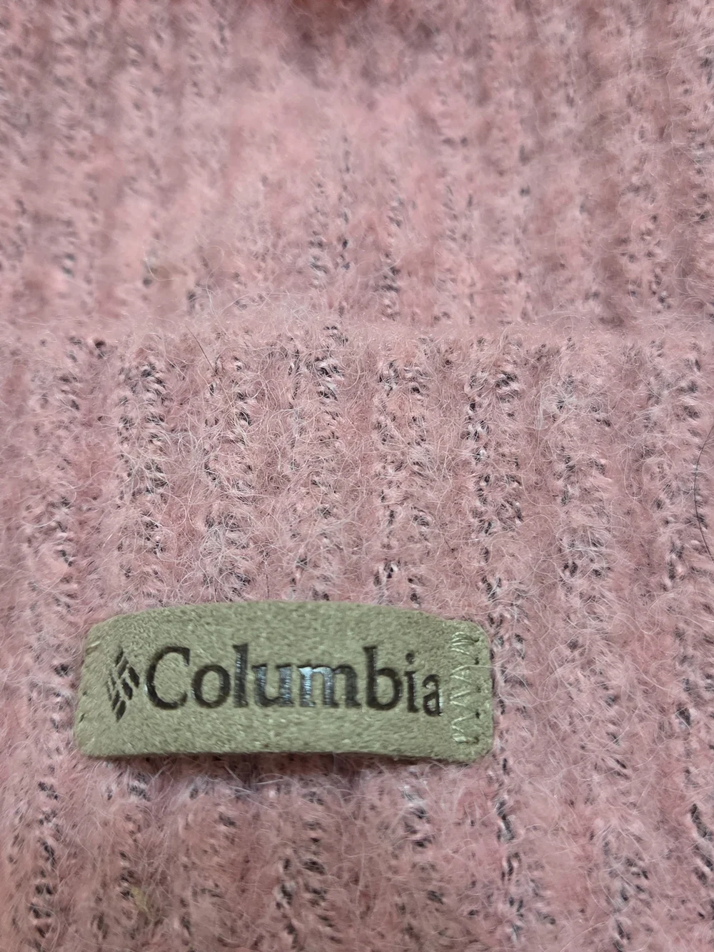 Columbia Kids Two-Tone Pink Beanie
